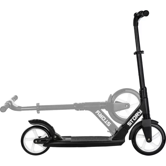 Přepravní koloběžka s odpružením Story Metro Black