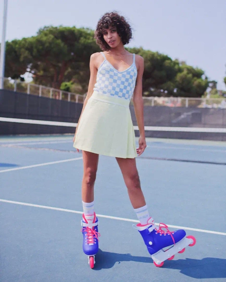 Inline brusle Impala Lightspeed Blue-Pink Rekreační kolečkové brusle