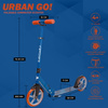 Přepravní koloběžka s velkými koly Story Urban GO! Námořnická modř