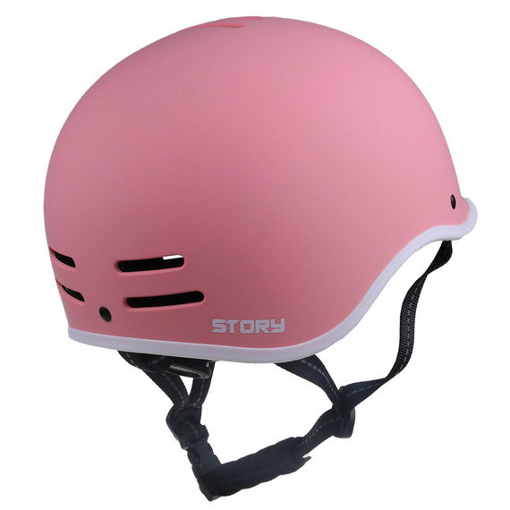 Kask Story Retro Certified Helmet Różowy