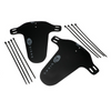Błotniki do rowerów KUbikes z hamulcami V-Brake KUbikes Mudguards Czarny