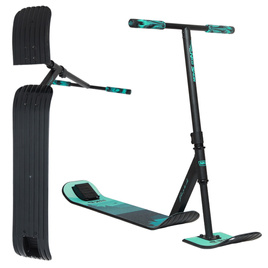 NKD SNOW Stunt Scooter Black-Mint wys. 82 - 92 cm