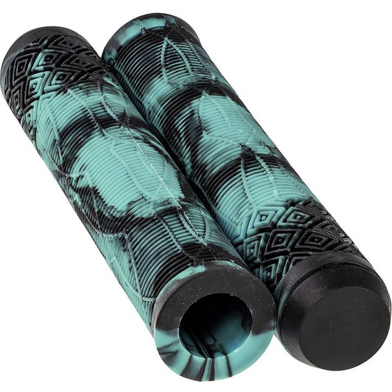 Gripy Rączki do Hulajnogi Wyczynowej NKD Shadow Grips Czarno-Miętowy 160 mm