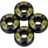 NKX Candy Series Toxic Black and Yellow 53mm 99A skateboardová kolečka