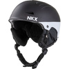 NKX Predator Snow Helmet Černobílá lyžařská a snowboardová helma 