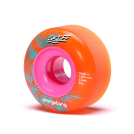 Orangatang Skiff Wheels Orange 62 mm 80A