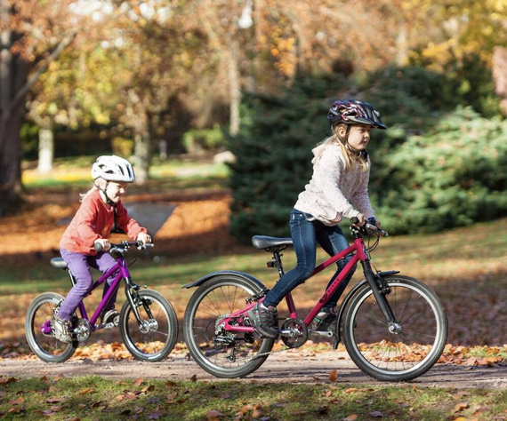 Lehké dětské kolo KUbikes 24S Black Cartoon