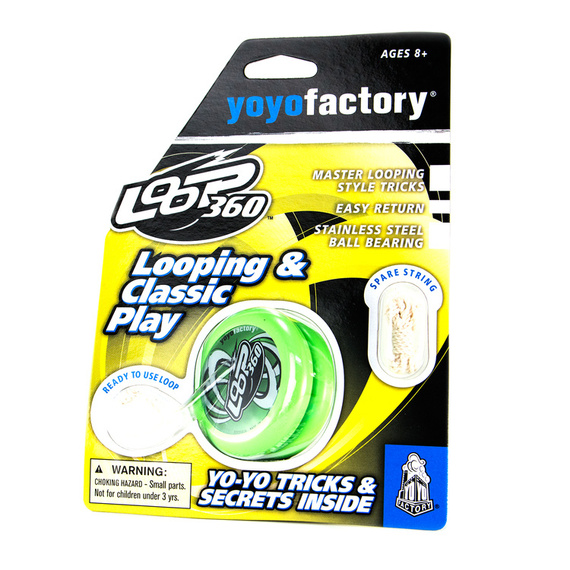 Yoyo pro loopování YoYoFactory Loop 360 Green