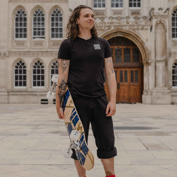 NKX Superior Dancing Longboard Gold 48,5"