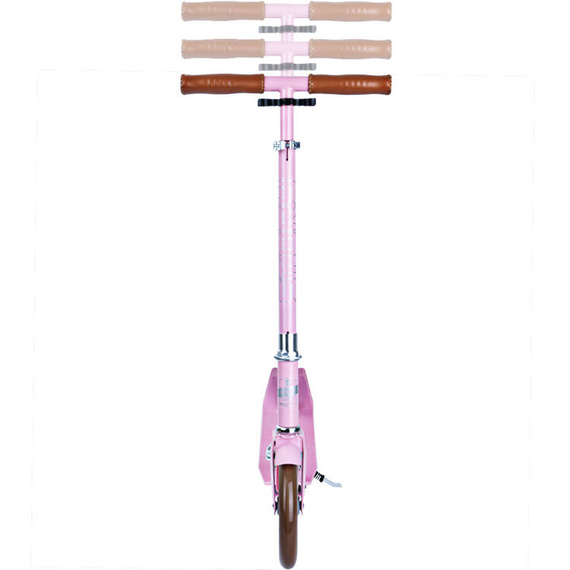 Přepravní koloběžka s velkými koly Story Urban GO! Retro světle růžová