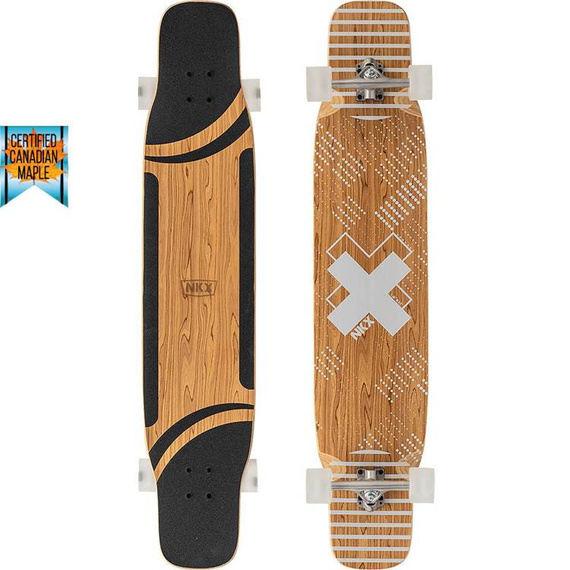 Longboard pro tanec NKX Vegas White 116 cm