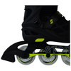 Rolki regulowane Story Midnight Adjustable Inline Skates Czarno-Żółty LED