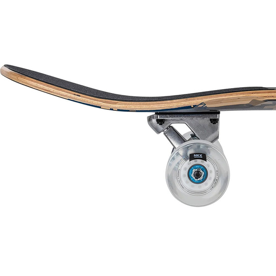 NKX Superior Dancing Longboard Black and Gold 48,5"