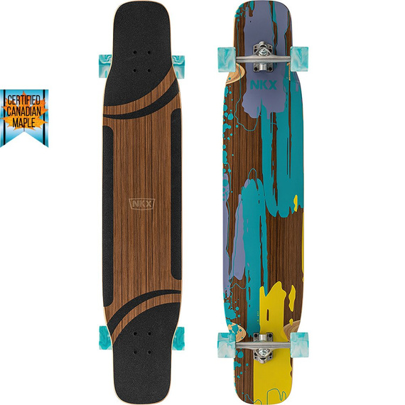 Longboard pro tanec NKX Vegas Blue 116 cm