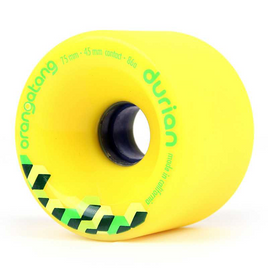 Orangatang Durian Longboard Wheels Yellow 75mm 86A