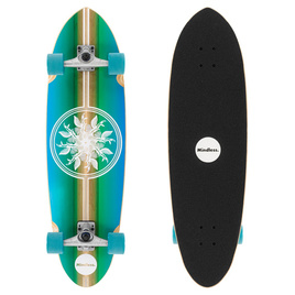 Mindless Wake Surf Skate Board Blue 35"