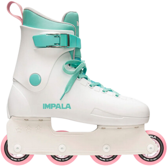 Inline brusle Impala Lightspeed Sky White Rekreační kolečkové brusle