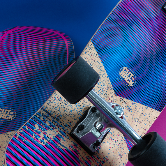 Deska Surfskate Cutback - Purple Haze 29"