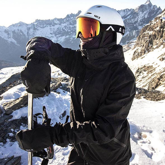 Kask na narty i snowboard NKX Nomad Snow Helmet Granatowy