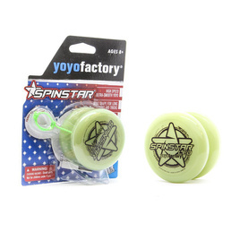 YoYoFactory Fluorescentní yoyo Spinstar GLOW Yellow