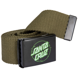 Santa Cruz Vivid Other Dot Belt Khaki