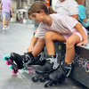 Rolki regulowane Story Motion Adjustable Inline Skates Czarno-Niebieski
