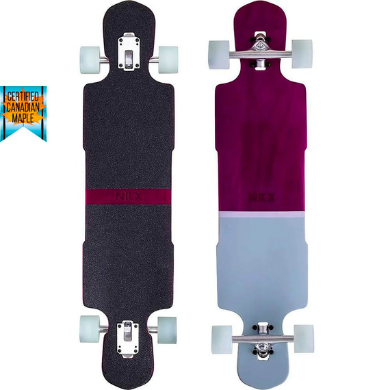 Carvingový longboard NKX City Action Pink 99 cm