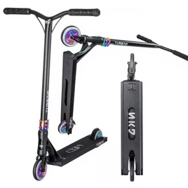 Výkonný skútr NKD Turbine Black & Rainbow High 87 cm