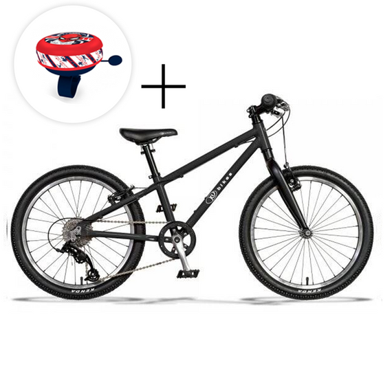 KUbikes 20s superlehké dětské kolo Black