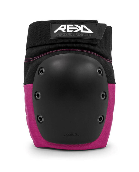 REKD Rampové chrániče kolen L Black Pink 