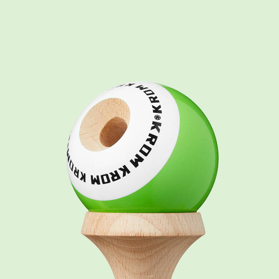 Kendama Krom POP LOL Světle zelená