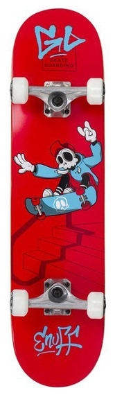 Skateboard ENUFF SKULLY COMPLETE Red 7.25"