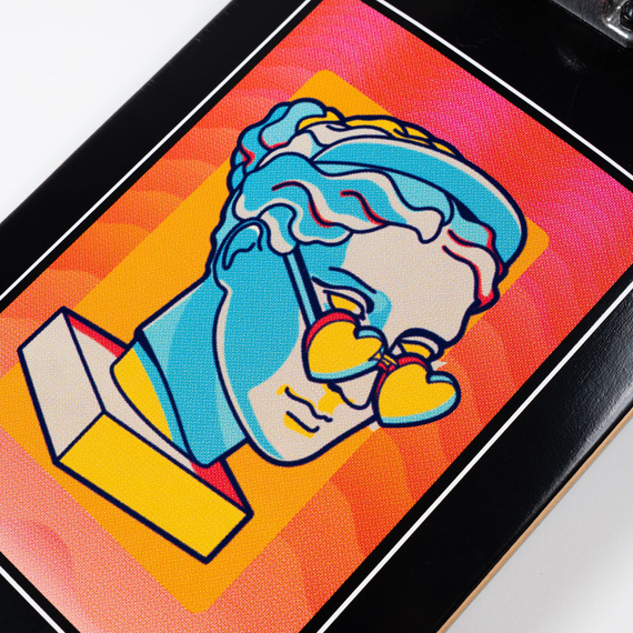 Hi Skateboards Hearts Complete Skateboard 8.25"