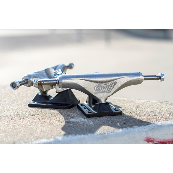 Enuff Decade Pro Satin Skateboard Trucks Silver and Black 149 mm
