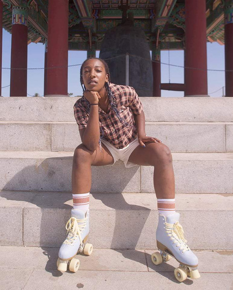 Impala Quad Skate modrá a žlutá