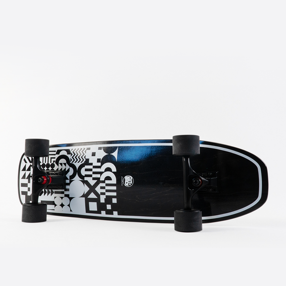 Surfskate Cutback board - B&W 32"