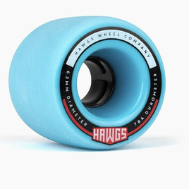 Kola pro longboard Hawgs Fatty Blue 63 mm 78A