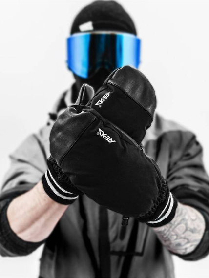 REKD Icon Under Cuff Snow Mitts M Black