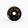 Hawgs Plow King GT Longboard Wheels Black 74mm 76A