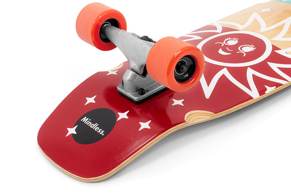 Mindless Soul Surf Skate Board Red 29.5"