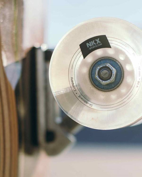 Longboard pro tanečníky NKX Geometric Gold 122 cm