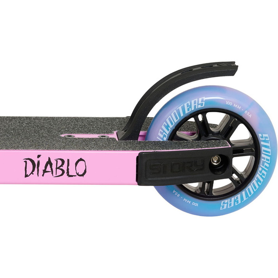 Hulajnoga Wyczynowa Story Diablo Niebiesko-Różowy Wys. 78 cm