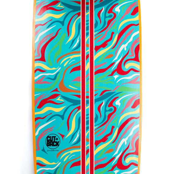 Surfskate Cutback Surfboard Camo 32" LT