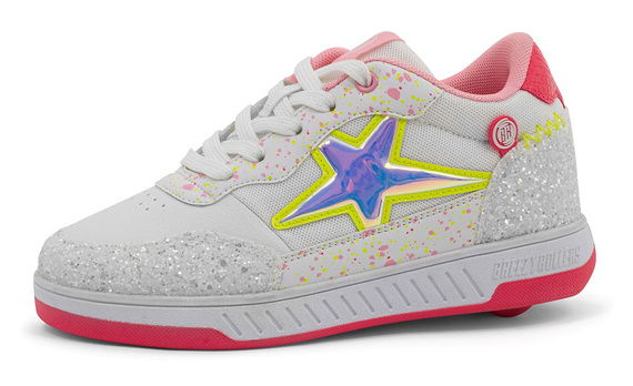 Breezy Rollers Star Pink and Yellow