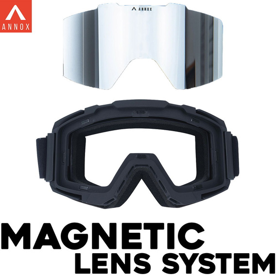 Snowboardové a lyžařské brýle Annox Team Adult Silver