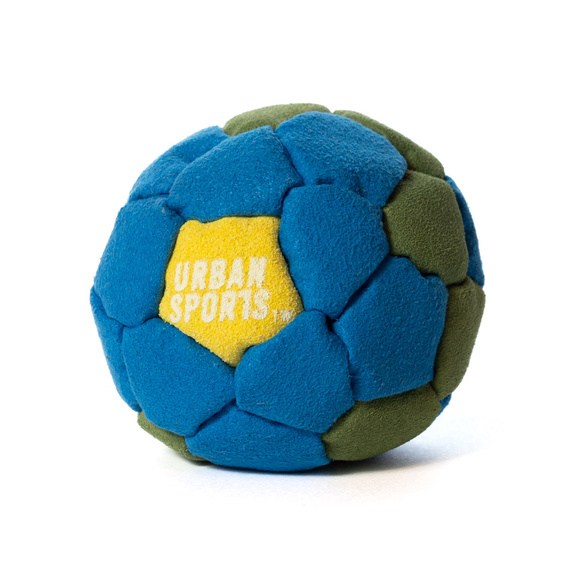 Zośka Footbag Urban Sports 32 panelů Green Blue Flower