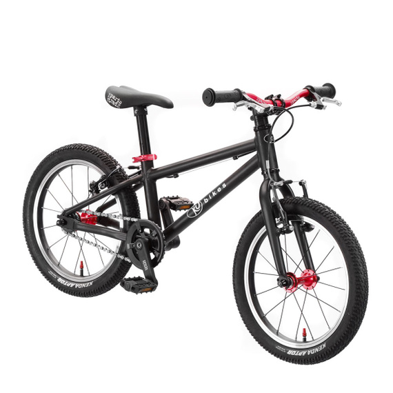 Dětské kolo KUbikes 16L Superlight Black and Red
