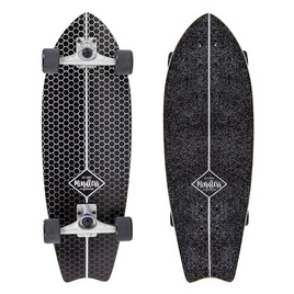Mindless Surf Skate Fish Tail Black 29,5" prkno