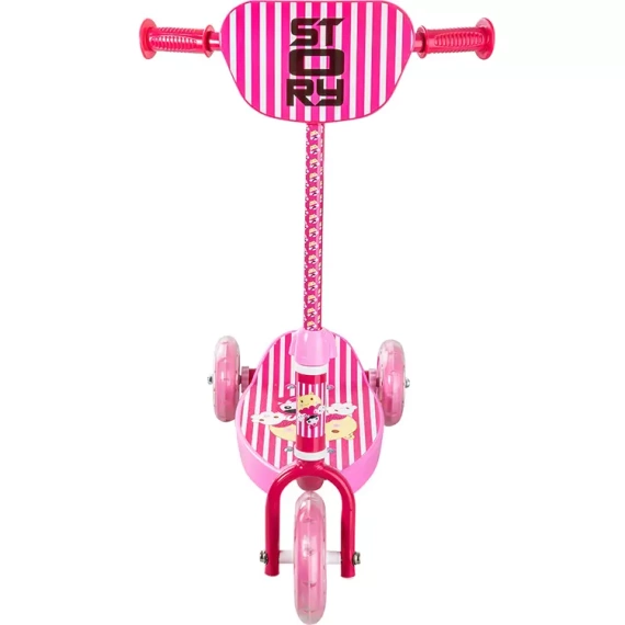 Story Mini dětská koloběžka Pink wys. 64 cm