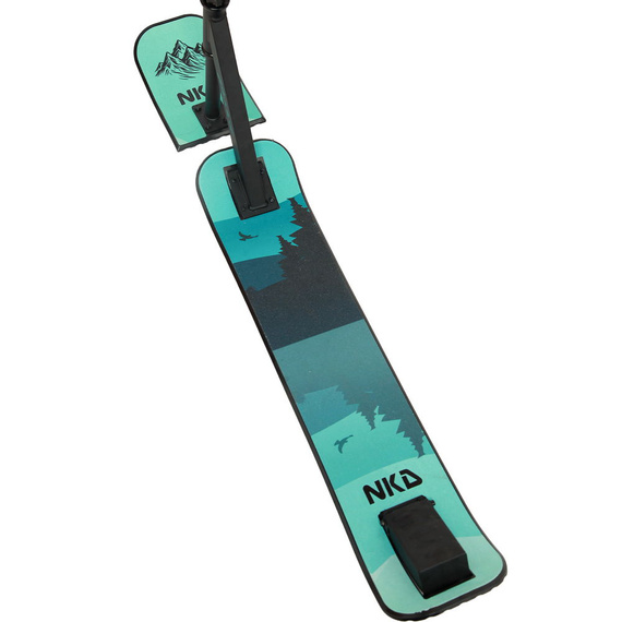 NKD SNOW Stunt Scooter Black-Mint wys. 82 - 92 cm